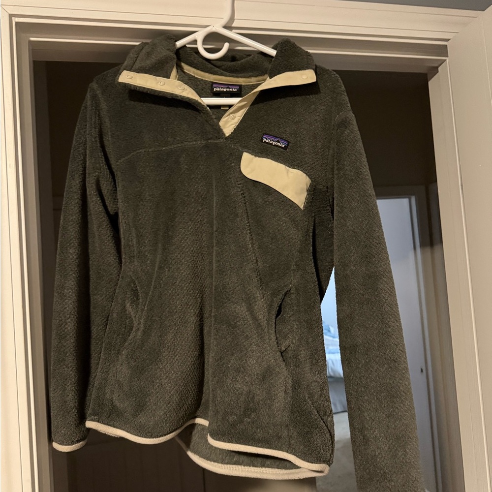 Patagonia Grey Fleece Pullover